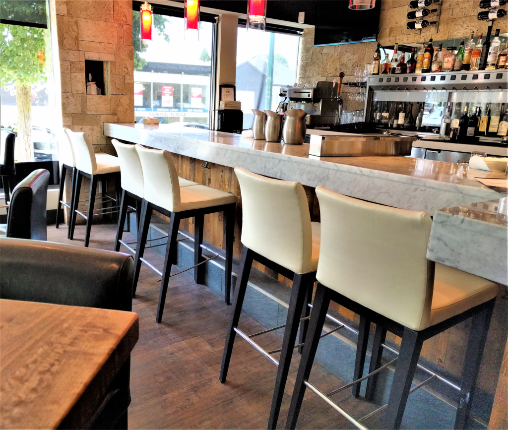 Restaurant and Bar Stools Upholstered, Reupholstered, and Recovered by United Upholstery