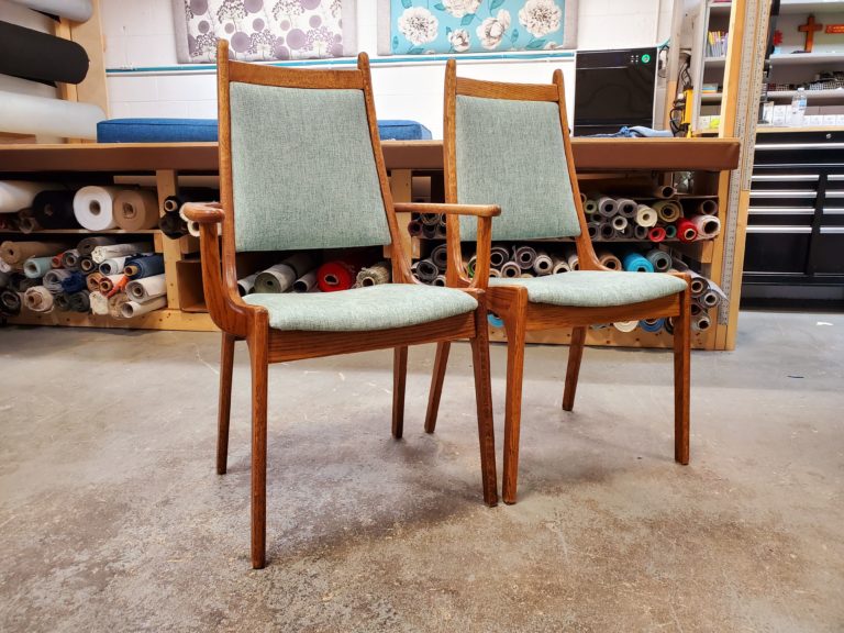 Dining Room Chair Reupholstery and Stool Reupholstery